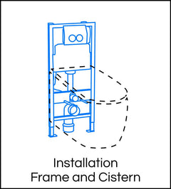 Select the frame or cistern