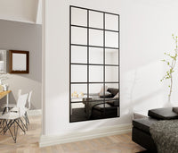 Loft Mirror Black Bars - 180x70cm - Bathroom Store Ireland