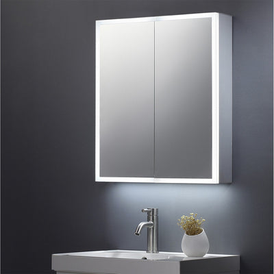 Bethany Double Door LED Mirror Cabinet with Illuminated Surround