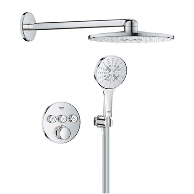 GROHE Grohtherm SmartControl Rainshower SmartActive 310 concealed shower system