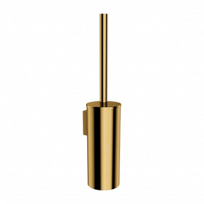 OMNIRES Modern Project Wall-Mounted Toilet Brush – Multiple Finishes — Brushed Gold