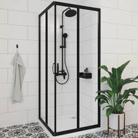 Boro Shower column 3-function - with mixer tap