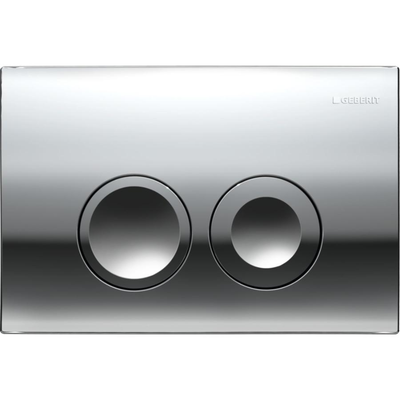 Geberit Delta 25 bright Chrome Flush Plate