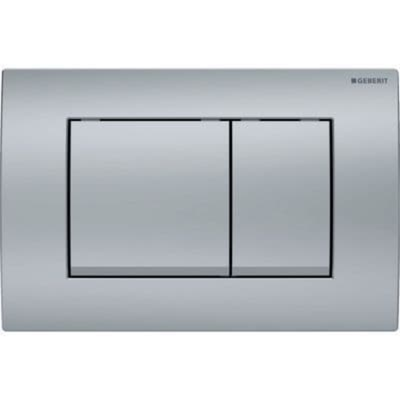 Geberit Delta30 Matte Chrome Dual Flush Plate