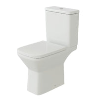 Plumb Essentials Square Close Coupled Toilet