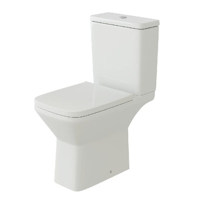 Plumb Essentials Square Close Coupled Toilet