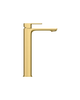 Ezra Tall Basin Mixer Brushed Brass 2