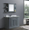 Merrion bathroom furniture in grey — lifestyle