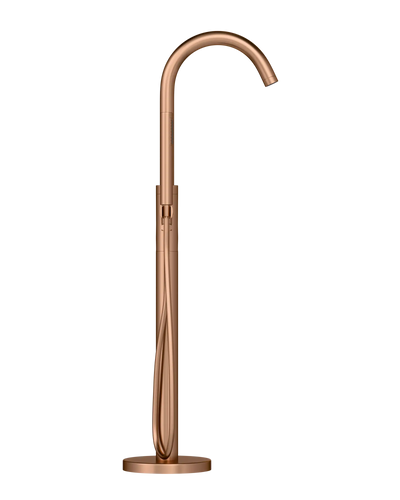 DIA Floorstanding Bath/Shower Mixer Brushed Bronze 2