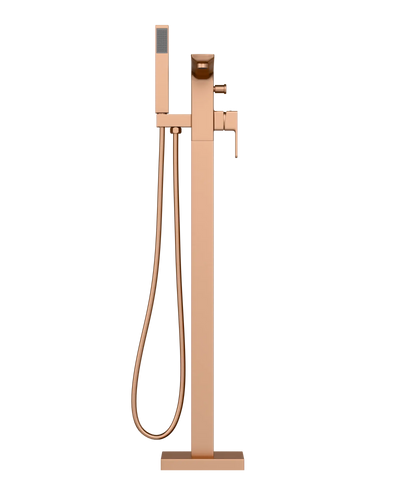 Ezra Floorstanding Bath/Shower Mixer Brushed Bronze 1