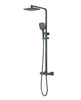 Roma Thermostatic Shower Valve Matt Black