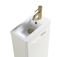 Accera Mini Floor Standing Vanity Unit - Silk White - Bathroom Store Ireland