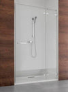 900mm Hinged Premium Shower Door 8mm Glass - Chrome