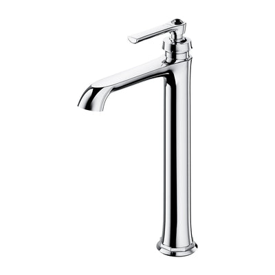 Armance Traditional Tall Basin Mixer Tap 32cm - Chrome - AM5213CR - Omnires