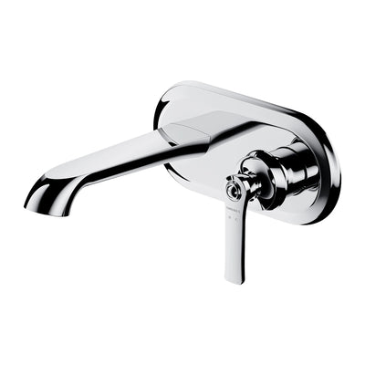 Armance Wall Mounted Basin Tap - Chrome
