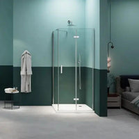 Aero Chrome Bi Fold Shower Enclosure
