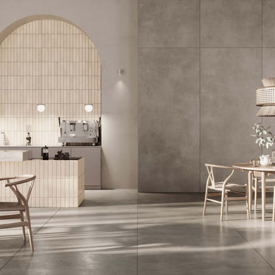 Architeq Light Brown Matt 120x60cm - room arrangement