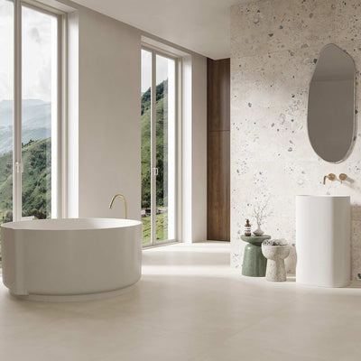 Architeq Rock Light Grey Matt 120x60cm - room arrangement