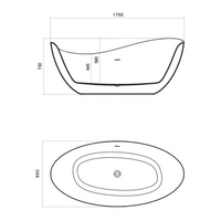 Rome Freestanding Bath - White - Gulietta