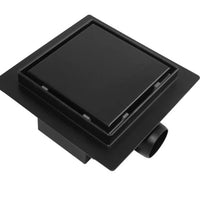 Black Linear Square Shower Drain