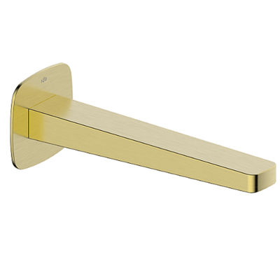 Malaga Bath Concealed Outlet — Brushed Gold