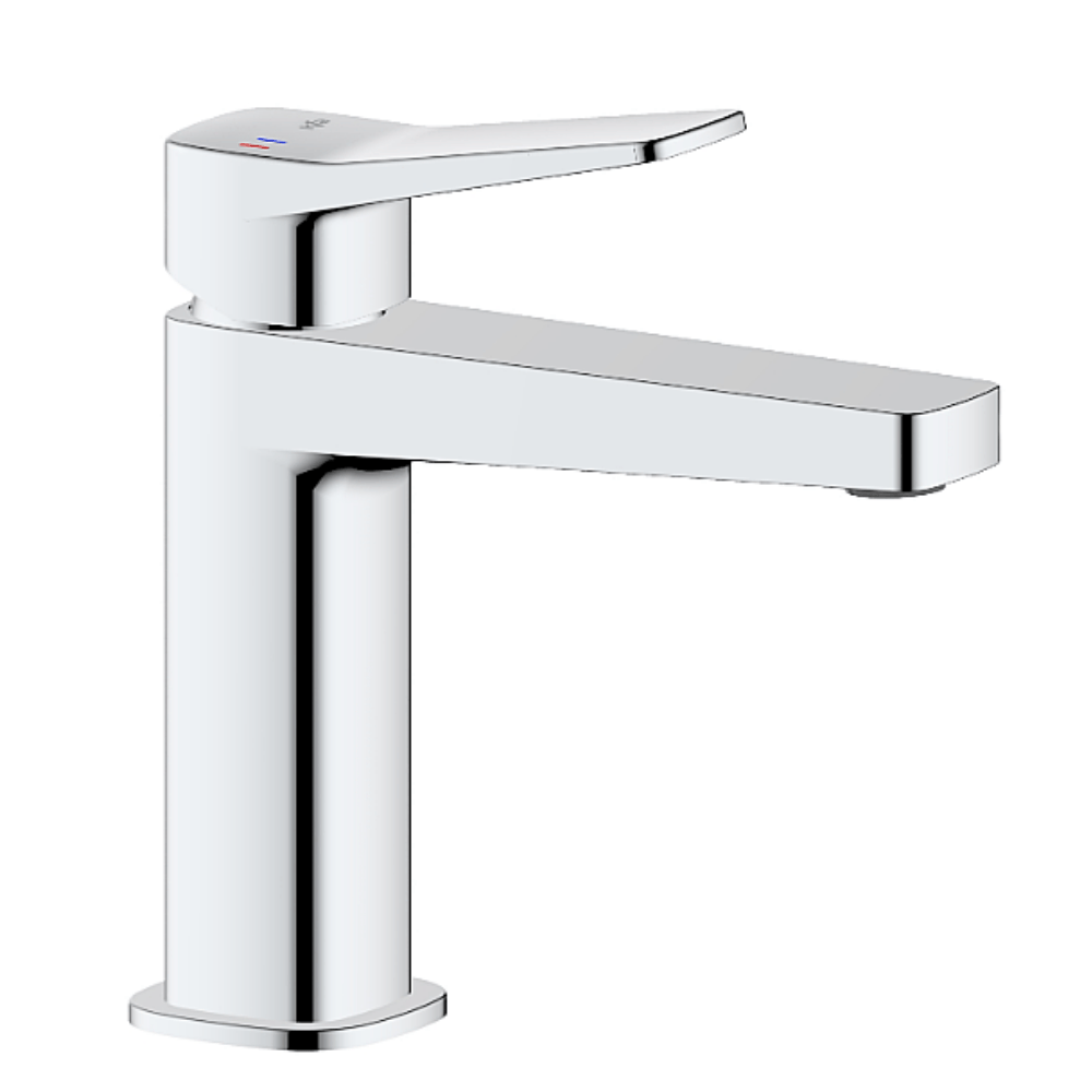 Malaga Standing Washbasin Mixer + Click Clack Drain