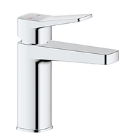 ECO Malaga Standing Washbasin Mixer Regulator R35 + Click Clack Drain - Chrome - KFA