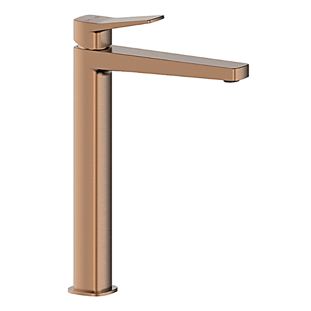 Malaga Standing Countertop Washbasin Mixer + Click Clack Drain