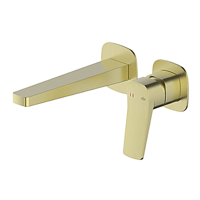 Malaga Concealed Washbasin Mixer — Brushed Gold