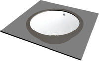 Alpinia Ceramic washbasin undermount