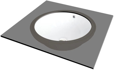 Alpinia Ceramic washbasin undermount