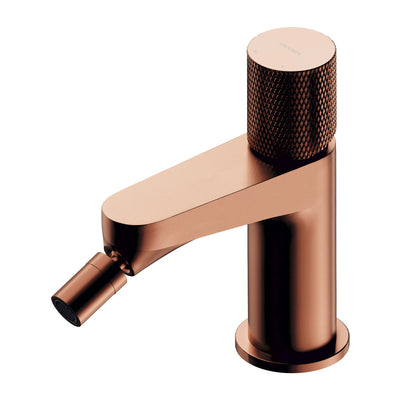 Contour Bidet Mixer Tap — Brushed Copper