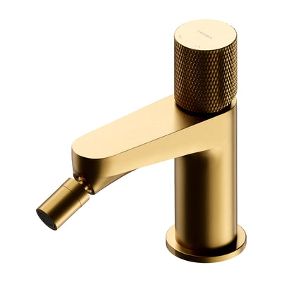 Contour Bidet Mixer Tap — Brushed Gold