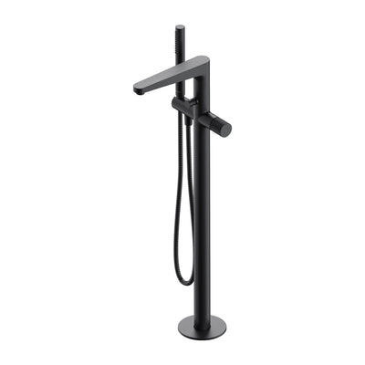 Contour Floor-Standing Bath Mixer Tap - Anthracite - CT8033AT - Omnires