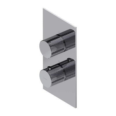 Contour Thermostatic Concealed Bath and Shower Mixer - Chrome - CT8036CR - Omnires
