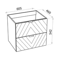 Varana Wall-Hung Bathroom Vanity Cabinet
