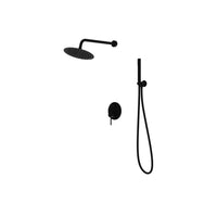 Orion Concealed Shower Set Rain Shower - Black 