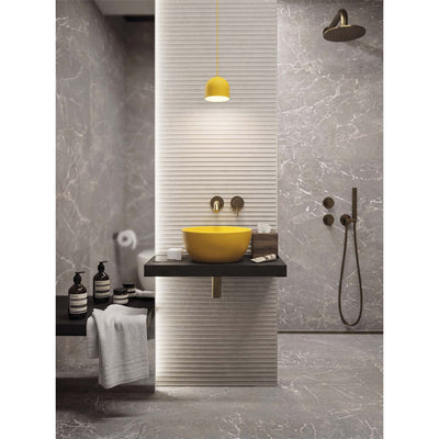 Convero Grey Decor Structure Matt 120x60cm - room arrangement
