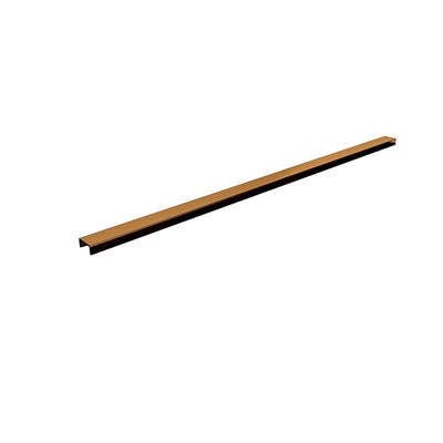 Slim Rimless Linear Shower Drain with multiple finishes — 2 In 1 / Copper