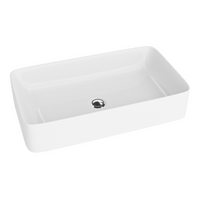 Pasana Countertop Washbasin 605x340x110mm - White