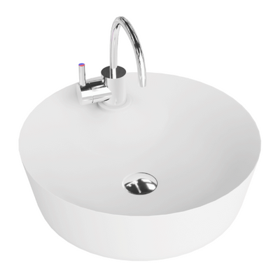 Caribe Countertop Washbasin - White