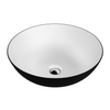 Rosa Countertop Basin - Black & White