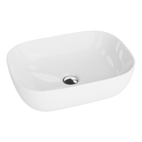 Costa Countertop Washbasin - White - Bathroom Store Ireland