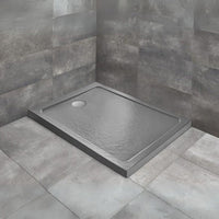 Doros F Anthracite Shower Tray