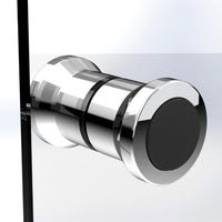 EOS KDD B Chrome Shower Enclosure - Door Handle