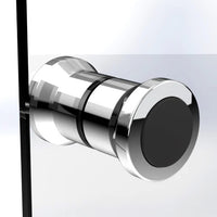 Eos DWS Chrome Shower Door - Chrome Handle