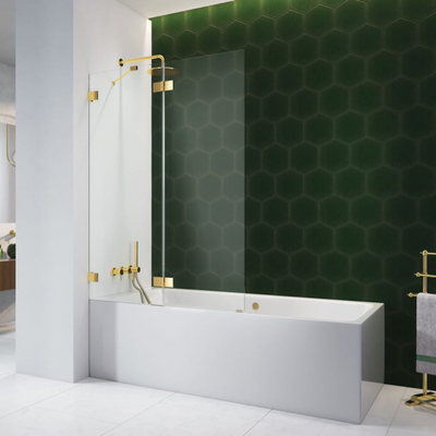 Radaway Essenza Pro PND Bath Screen - Gold