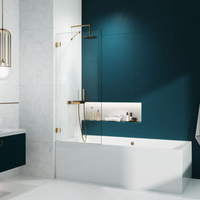 Radaway Essenza Pro PNJ II Bath Screen - Gold