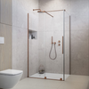 Radaway Furo KDJ Premium Shower Enclosure - Brushed Copper