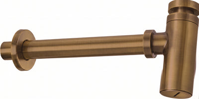 Brushed Bronze Basin Bottle Trap
